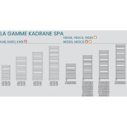 Sèche-serviette ACOVA KADRANE Spa Mixte IHD dimensions