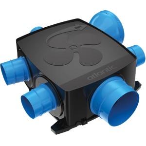 Groupe Hygrocosy BC FLEX VMC hygro basse conso plat 4 sanitaires - ATLANTIC 412279 
