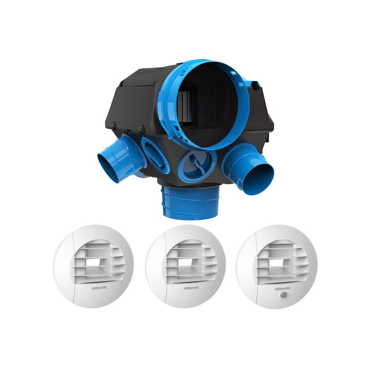 Kit VMC simple flux Hygrocosy - Atlantic 412292 