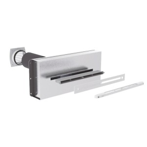 Scd n hy - kit silencieux en traversee de mur pour entrée d'air hygroréglable - ATLANTIC 422923 