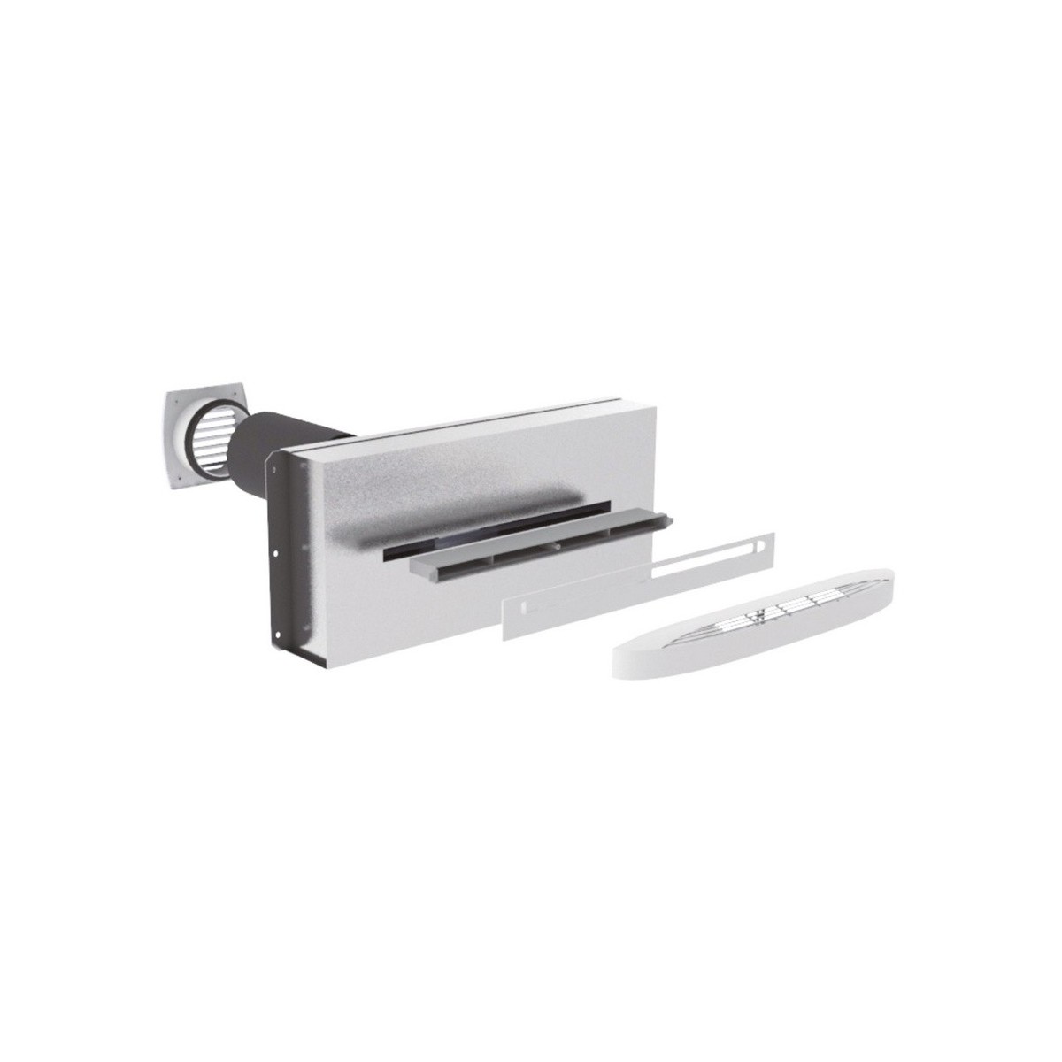 Scd n max 45 - kit silencieux en traversee de mur pour entrées d'air 45 m3/h - ATLANTIC 422925 
