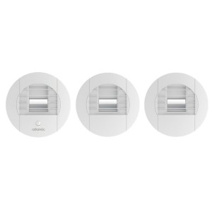 Pack 3 bouches 230V hygro b t3/7 manchons griffes - ATLANTIC 526033 