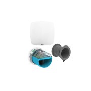Kit e-Twist&Go pour Hygrogenius avec 1 Piquage 80 WC + 1 Bouche Line - ATLANTIC 526293 