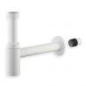 Siphon droit Blanc pour lavabo ABS - CRISTINA ONDYNA AC79006