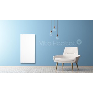 Radiateur à inertie Wifi Blanc Liberty 1300W Vertical - Valderoma BL13VEW