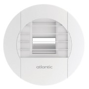 Bouche hygro Cuisine 10/45-135 230V bouton poussoir ou teleco. ir D125 griffes - ATLANTIC 542570 