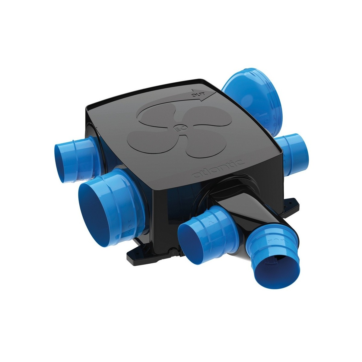 Groupe Hygrocosy BC FLEX + VMC hygro basse conso plat 6 sanitaires - ATLANTIC 412280 