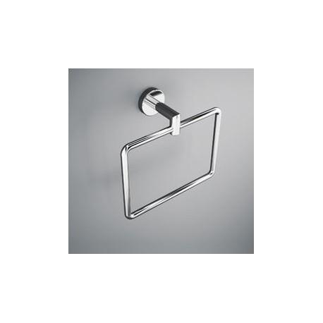 Anneau porte serviette laiton chromé pour salle de bain - SALGAR SIL 12791