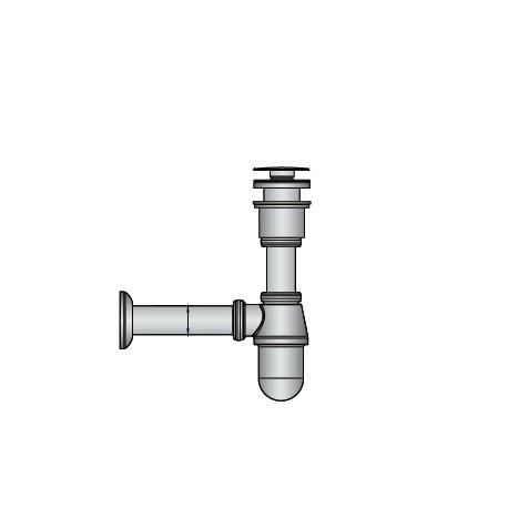Siphon avec bonde à écoulement libre - SALGAR 16994