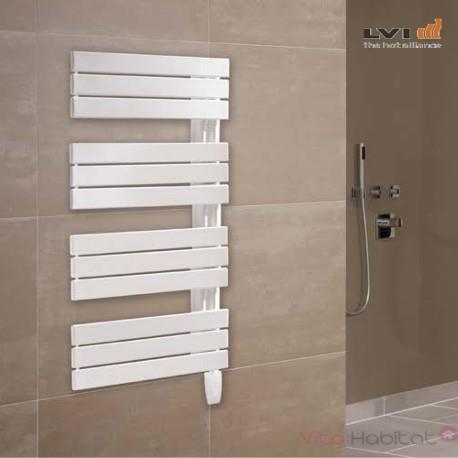 Sèche-serviettes MIXTE LVI - SILAY RF - 500W FLUIDE - 4870036 Collecteur vertical à droite