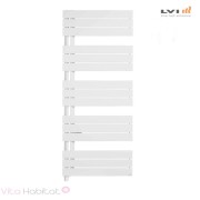 Sèche-serviettes MIXTE LVI - SILAY RF - 500W FLUIDE - 4870036 Collecteur vertical à droite