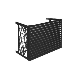 Cache-clim Initiale gris - ATLANTIC 875119 