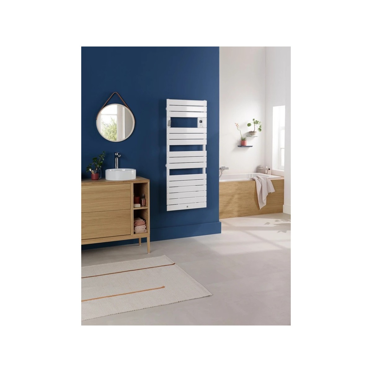 Thermor Radiateur salle de bains soufflant 1500W RIVIERA 2 Blanc 498218
