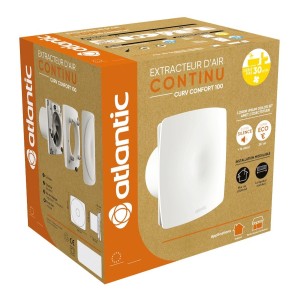Extracteur permanent Curv Confort 100 HY - ATLANTIC 123237 