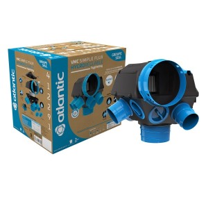 Groupe Hygrocosy VMC hygroréglable 6 sanitaires - Atlantic 412291 