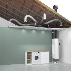 Chauffe-eau thermodynamique AQUACOSY EVOLUTION - 185L - Sans ventilateur - ATLANTIC 350204 