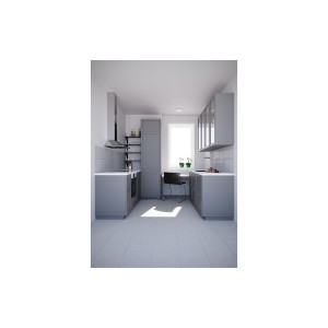 Kit Autocosy VMC autoréglable 4 sanitaires (3 bouches LINES) - ATLANTIC 412288 