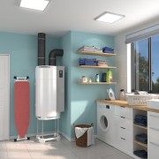 Chauffe-eau thermodynamique AQUACOSY EVOLUTION - 185L - Sans ventilateur - ATLANTIC 350204 