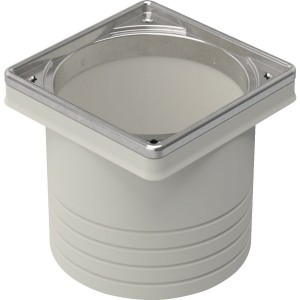 Cadre de grille Geberit avec anneau de compensation - GEBERIT 241.641.00.1 