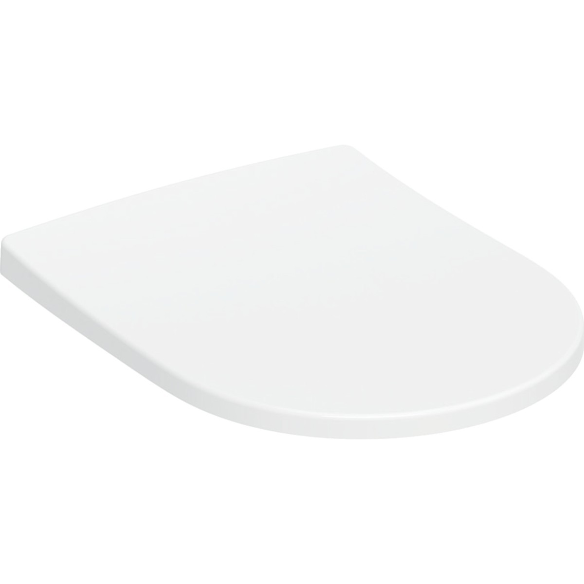 Abattant WC Geberit Acanto Fermeture ralentie Oui Charnières déclipsables Ou - GEBERIT 500.605.01.2 