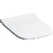 Abattant WC Geberit Smyle Square design slim non recouvrant Fermeture ralent - GEBERIT 500.688.01.1 