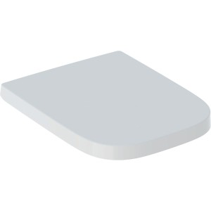 Abat. WC Geberit Renova Plan semi-carréné fermeture ralentie déclipsable Blanc - GEBERIT 500.692.01.1 