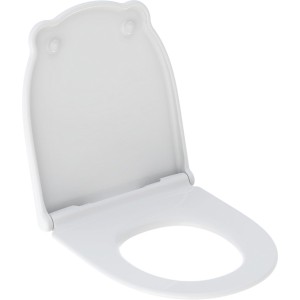 Abattant WC Geberit Bambini pour enfants avec poignées fermeture ralentie blc - GEBERIT 502.970.01.1 