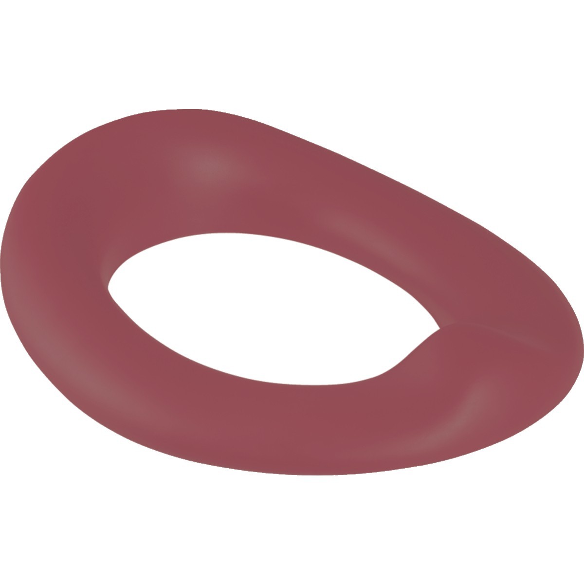 Lunette ergonomique Geberit Bambini pour bébés et jeunes enfants Rouge rubis - GEBERIT 573338000 