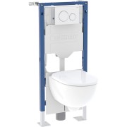 Bâti-pack® WC Geberit Duofix 112 cm Sig12 Sig20R WC Renova Caréné Rimfree - GEBERIT 118.232.KJ.2 