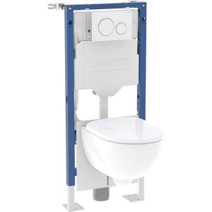 Bâti-pack® WC Geberit Duofix 112 cm Sigma 12 Sigma20R WC Renova Compact Rimfree® - GEBERIT 118.312.KJ.2 