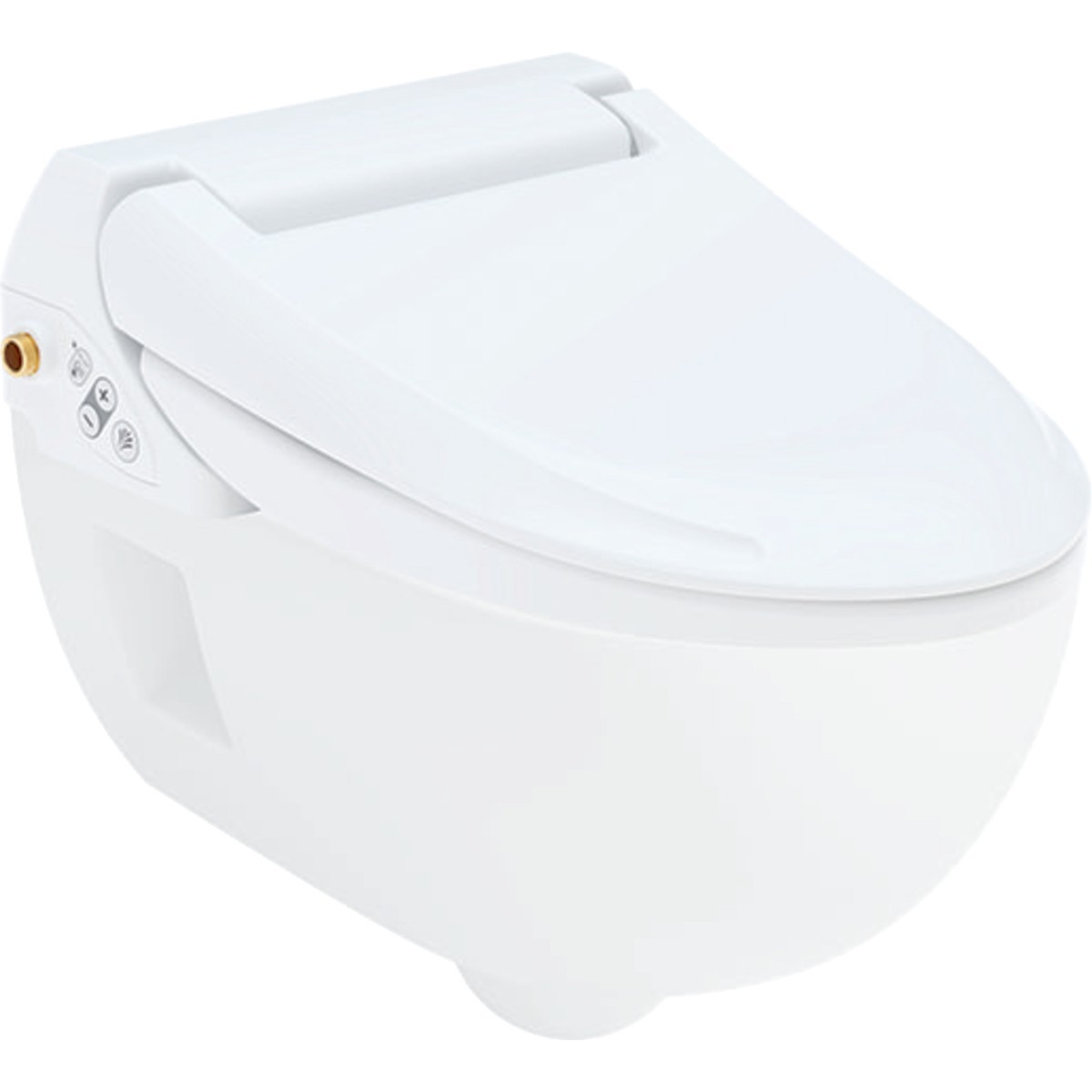 Pack Geberit AquaClean 4000 abattant avec WC suspendu Blanc alpin - GEBERIT 146.135.11.1 