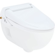 Pack Geberit AquaClean 4000 abattant avec WC suspendu Blanc alpin - GEBERIT 146.135.11.1 