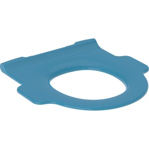 Lunette d'abattant WC Geberit Bambini pour enfants avec poignées bleu océan - GEBERIT 502.971.SX.1 