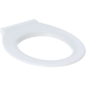 Lunette d’ab Geberit adaptée PMR charnière renforcée fix par le dessous Blanc - GEBERIT 503.122.00.1 
