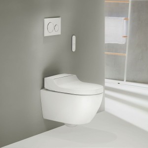 Abattant Geberit AquaClean Tuma Comfort Blanc alpin - GEBERIT 146.270.11.1 