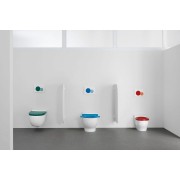 Lunette ergonomique Geberit Bambini pour bébés et jeunes enfants rouge carmin - GEBERIT 502.972.FY.1 