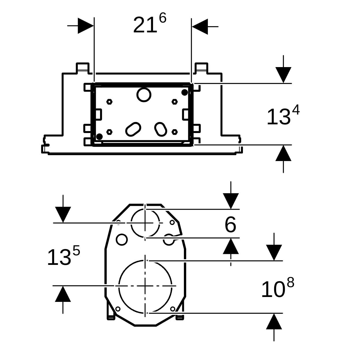 Kit coupe-feu bâti-support Geberit Duofix WC Sigma 12 cm EI90 - GEBERIT 111.863.00.3 