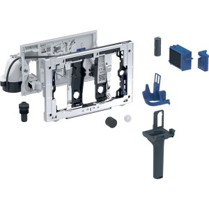 Module Geberit DuoFresh manuel et tiroir Sigma 8 cm Chromé brillant - GEBERIT 115.053.21.2 