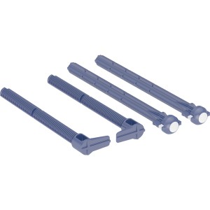 Kit tiges déclenchement Geberit Omega et plaque Sigma60 70 - GEBERIT 242.588.00.1 