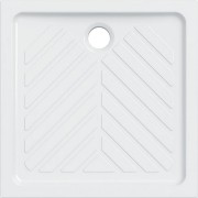 Receveur de douche carré Geberit Renova à poser surélevé 80x80x16cm Blc - GEBERIT 00716100000 