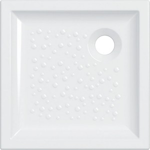 Receveur de douche carré Geberit Bastia à poser 70x70x7cm - GEBERIT 00720200000001 