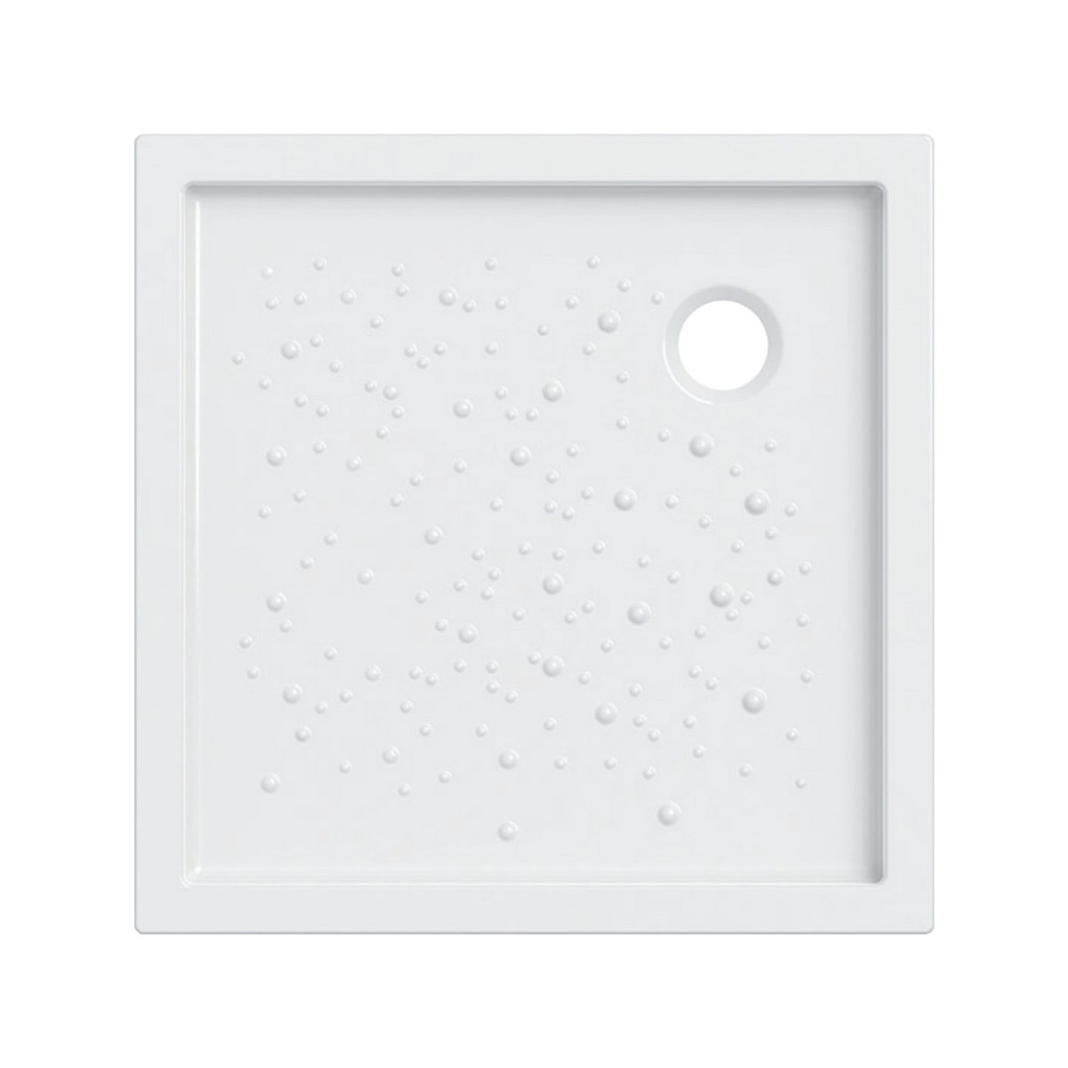 Receveur de douche carré Geberit Bastia à poser 80x80x7cm - GEBERIT 00721200000001 
