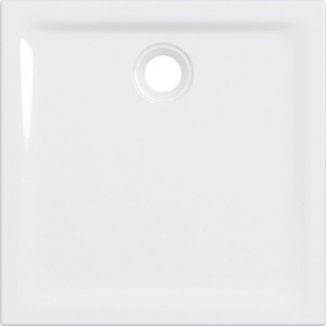 Receveur de douche carré Geberit Renova à poser à encastrer 80 x 80 cm Blc - GEBERIT 00721800000AG3 