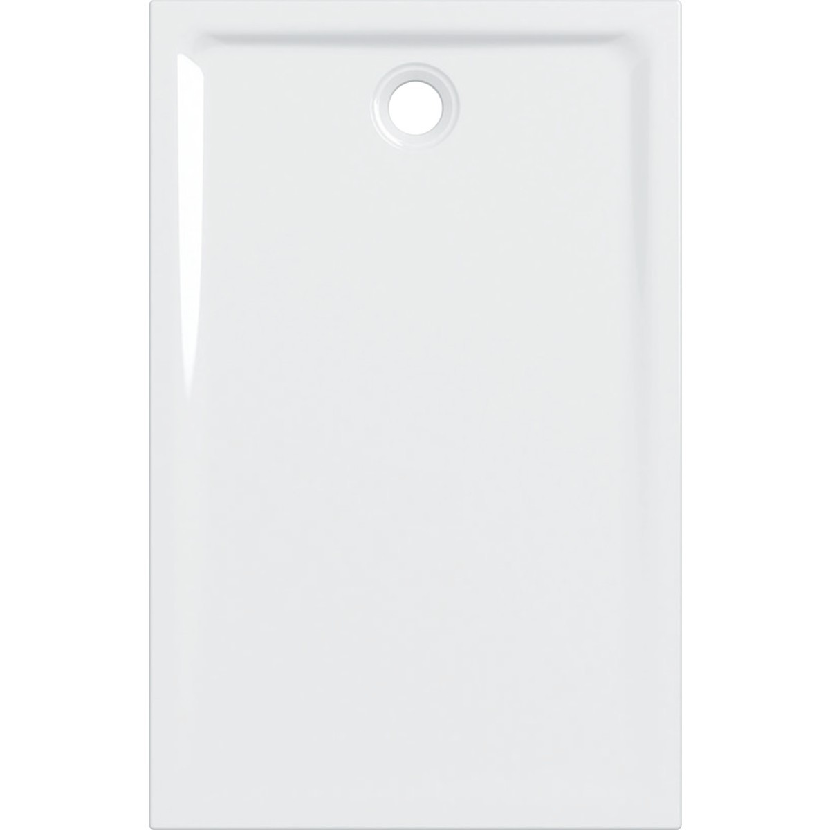 Receveur de douche rect Geberit Renova à poser à encastrer 90 x 140 cm Blc - GEBERIT 00729900000AG3 