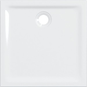 Receveur de douche carré Geberit Renova à encastrer 80 x 80 cm Blc - GEBERIT 00731800000AG3 