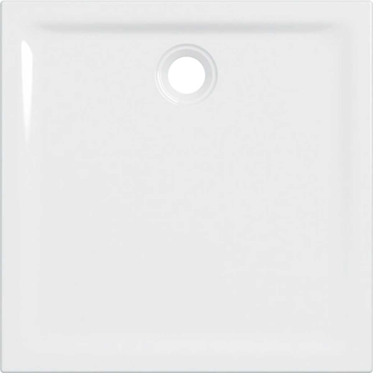 Receveur de douche carré Geberit Renova à encastrer 90 x 90 cm Blc - GEBERIT 00734800000AG3 
