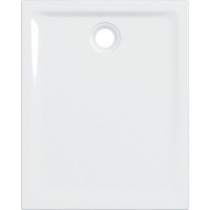 Receveur de douche rect Geberit Renova à encastrer 100 x 80 cm Blc - GEBERIT 00736800000AG3 