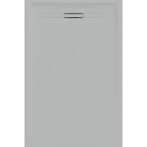 Receveur de douche rectangulaire Geberit Sestra Gris structuré 100x90cm - GEBERIT 550.263.00.2 
