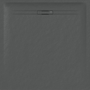 Receveur de douche carré Geberit Sestra 90x90 cm Graphite - GEBERIT 550.270.00.2 