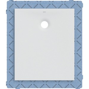 Receveur rectangulaire Geberit Olona av natte d'étanchéité Blanc 90x75cm - GEBERIT 550.905.00.1 